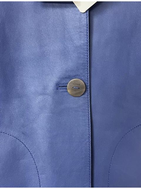 Loewe Loewe 2020 Nappa Leather Shirt Biker Jacket