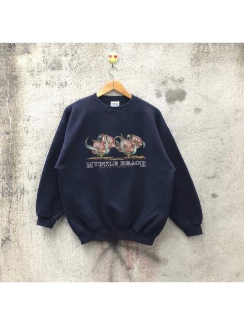 Other Designers Vintage 90s myrtle beach sweatshirt pullover