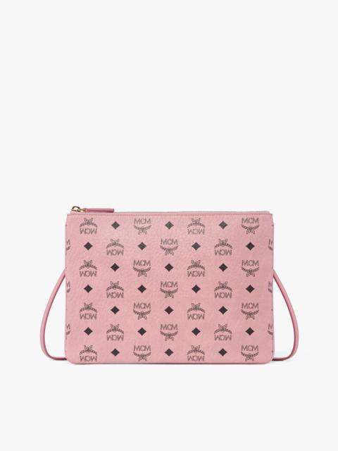 MCM Crossbody Pouch in Visetos Original