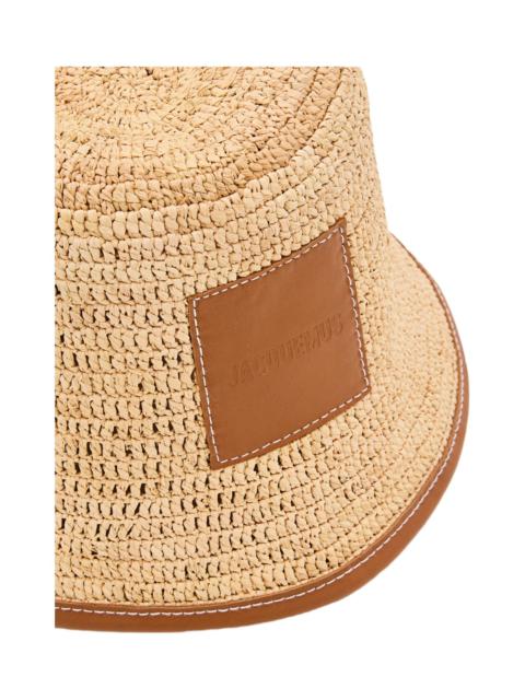 JACQUEMUS Le Bob Soli Raffia Hat