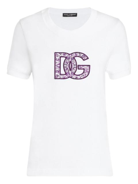 Dolce & Gabbana Dolce & Gabbana Women Logo Cotton T-Shirt