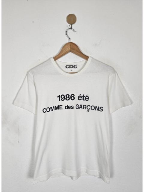 Comme Des Garçons 1986 ete Comme des Garcons CDG Shirt