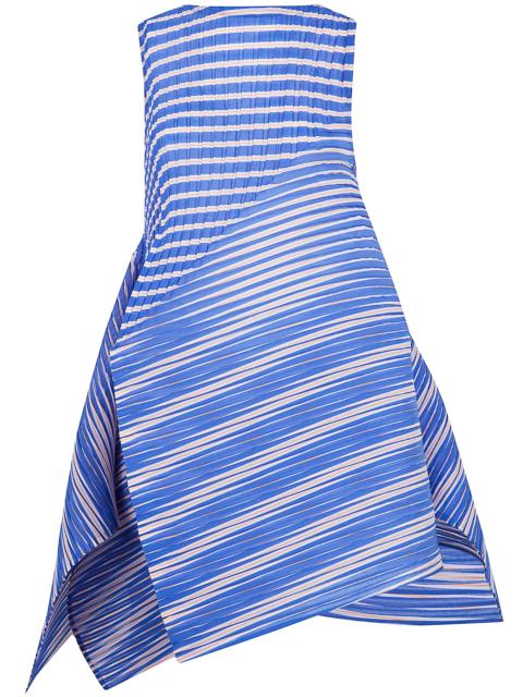 ISSEY MIYAKE Issey Miyake Women "Generic Stripes" Machine Pleats Dress