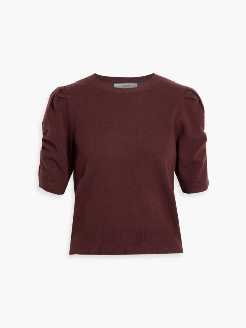 FRAME Frankie ruched wool-blend sweater