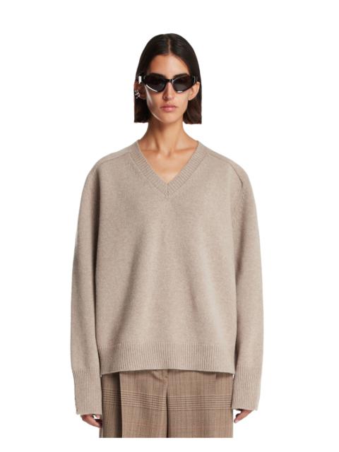 Beige Wrap Sweater