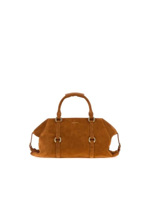 Alexander McQueen Alexander Mcqueen Caramel Suede Medium Farringdon Handbag