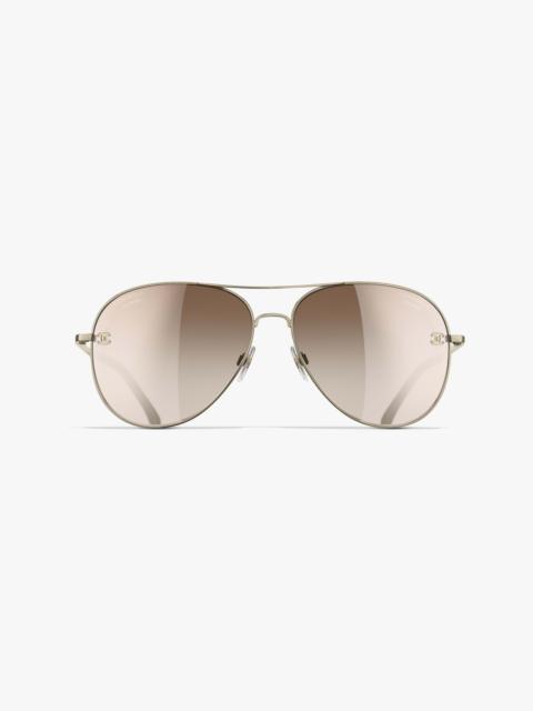CHANEL Pilot Sunglasses