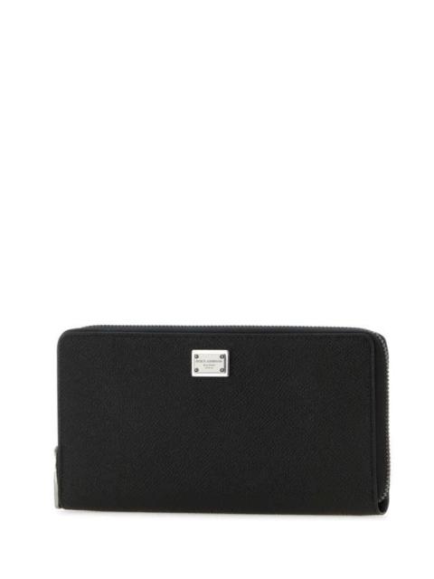Dolce & Gabbana Dolce & Gabbana Men Black Leather Wallet
