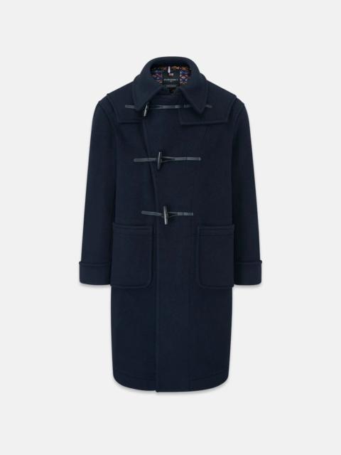 GLOVERALL Men's Byron Duffle Coat Navy