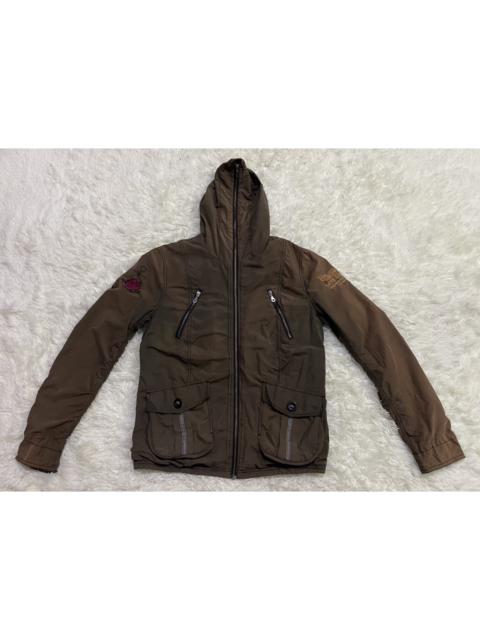 Other Designers Von Dutch - Von Dutch Love Addict Faded Fullzip Fishtail Jacket