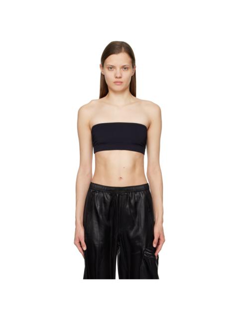 FILIPPA K Black Ruched Tank Top