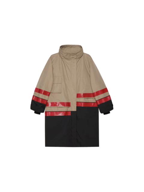 GUCCI Gucci x Balenciaga The Hacker Project Technical Cotton Coat Beige/Black