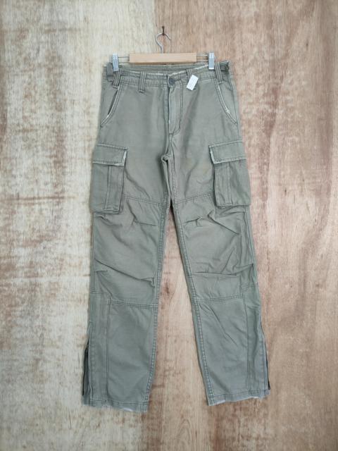 Other Designers Vintage - Jungle storm faded cargo pants multipocket streetwear #450