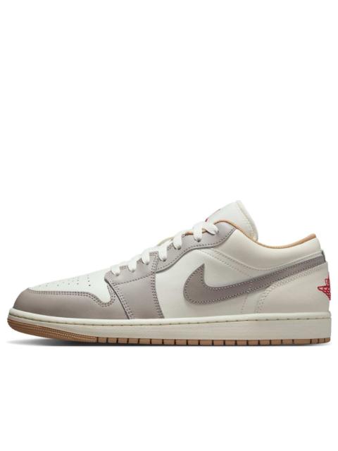 Jordan Air Jordan 1 Low 'Sail Fire Red College Grey' 553558-169