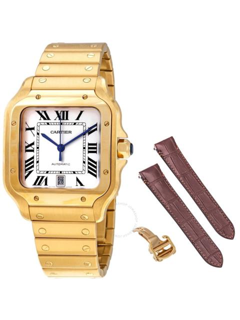 Cartier Cartier Santos de Cartier 18kt Yellow Gold Men's Large Watch WGSA0009