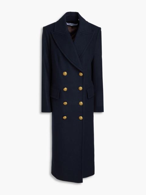 VERONICA BEARD Nalida Dickey double-breasted wool and cashmere-blend felt coat