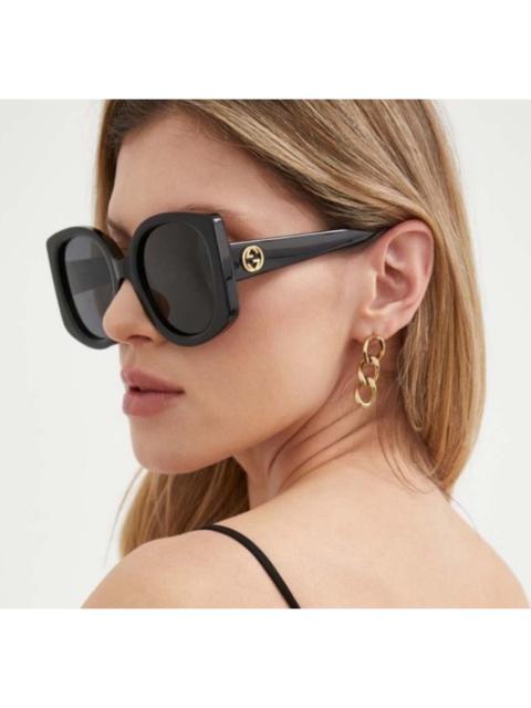 GUCCI NEW GUCCI GG1257S 001 OVERSIZED WOMEN SUNGLASSES GUCCI