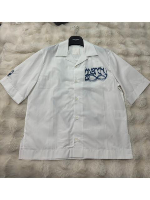 Givenchy Givenchy Men's Brand New Short-Sleeve Shirt with Printed Logo 