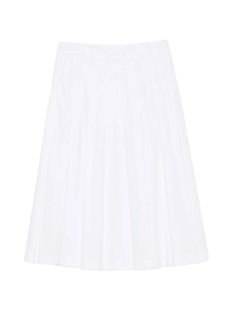 VIVETTA Vivetta Pleated Midi A-line Skirt