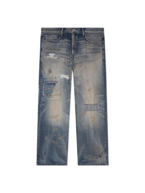 NEIGHBORHOOD SAVAGE DENIM DP WIDE PANTS - INDIGO