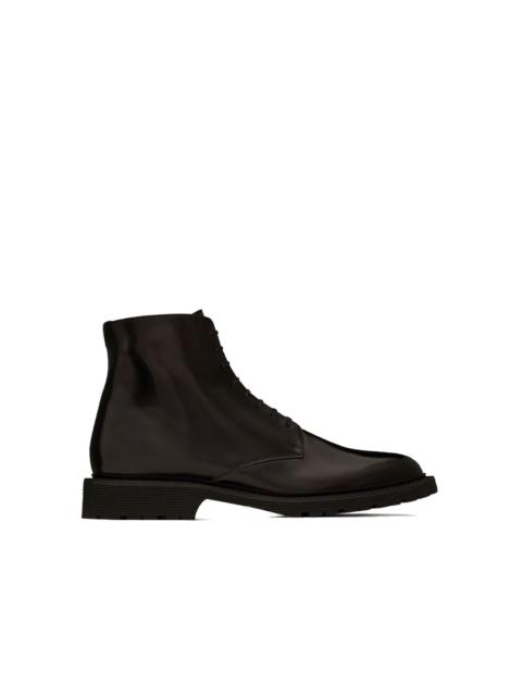 Saint Laurent Army Leather Boots Men