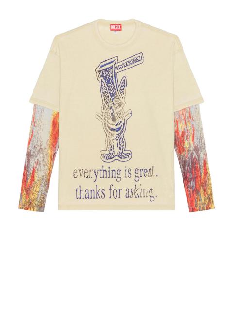 Diesel T-Boxt Long Sleeve Tee