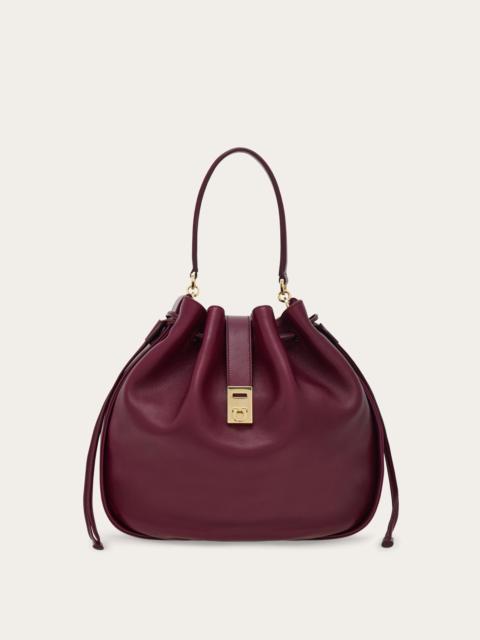 FERRAGAMO Hug bucket bag