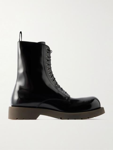 Jil Sander Leather Boots Black