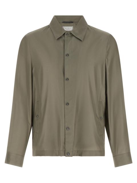 Brunello Cucinelli Brunello Cucinelli Men Membrane Silk Jacket