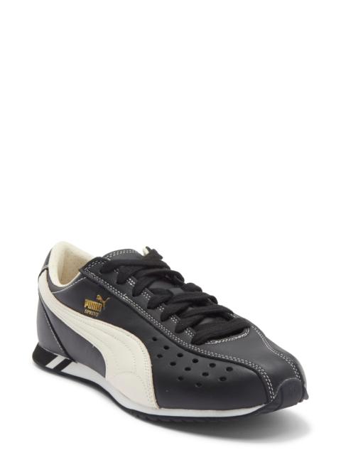 PUMA PUMA Sprint Sneaker in Puma Black/Warm White at Nordstrom