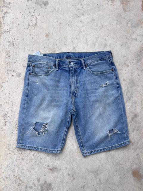 Other Designers Vintage - Levis Short Distressed Denim