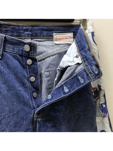 Other Designers SAMPLE Vintage Levis 501 Needles Rebuild Jeans