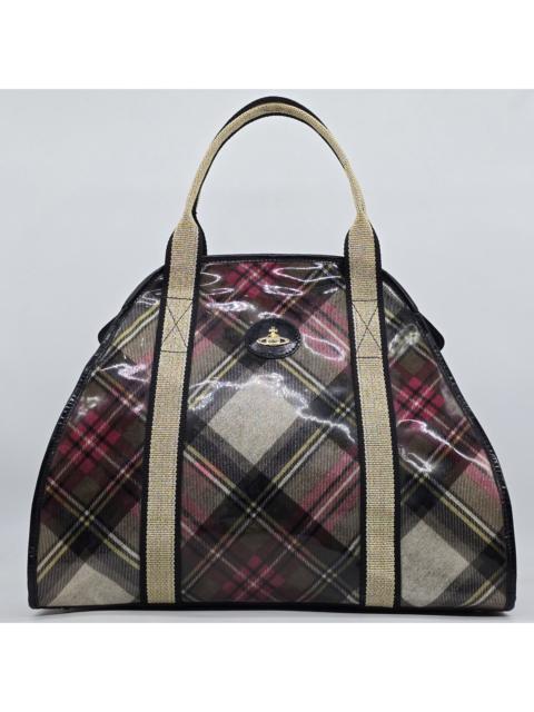 Vivienne Westwood Vivienne Westwood - Orb Glitter Check Yasmine Bag - Large