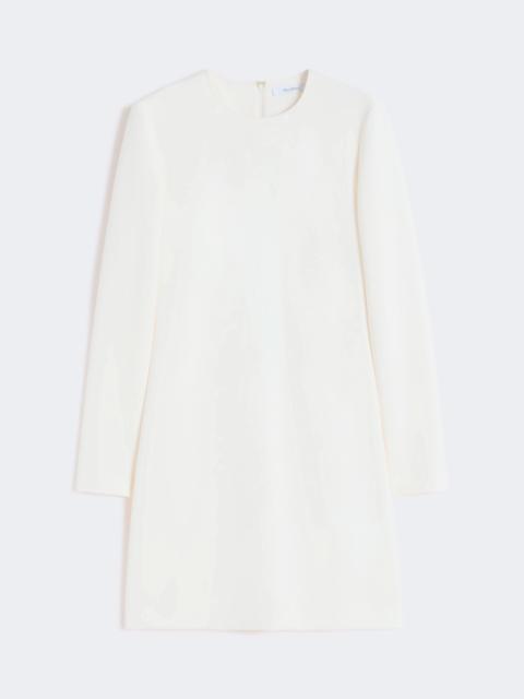 Max Mara Short scuba jersey dress - IVORY