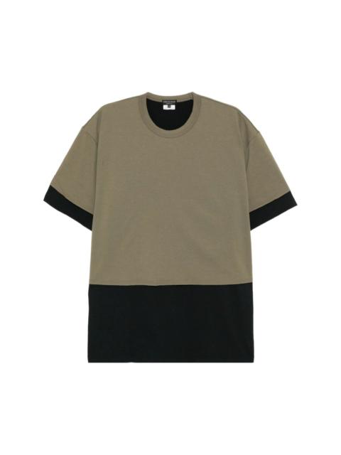 Comme des Garçons Homme Plus TWO-TONE T-SHIRT