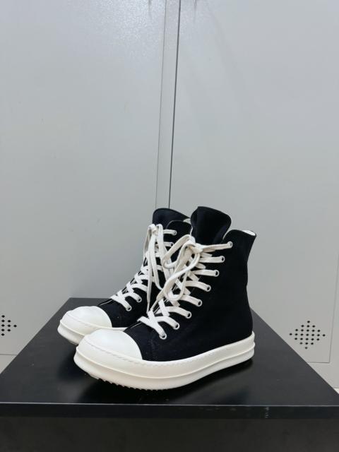Rick Owens Rick Owens DRKSHDW lace-up zip-fastening Sneakers | Black
