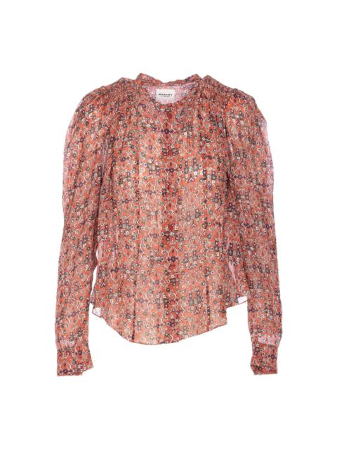 Isabel Marant Étoile patterned shirt