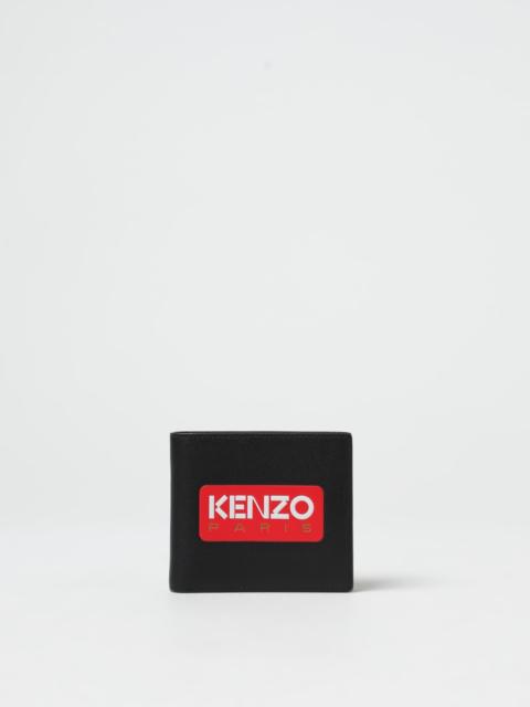 KENZO Kenzo leather wallet with logo