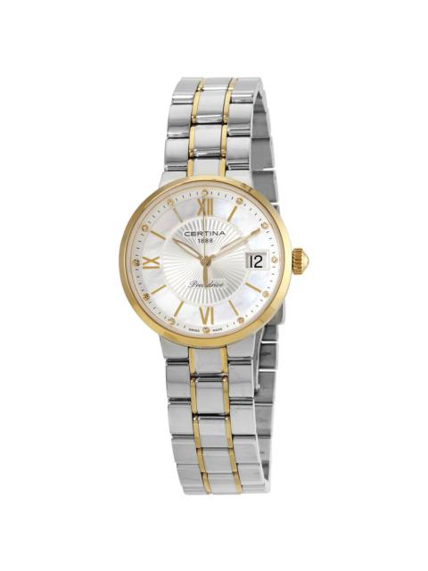 Other Designers Certina DS Stella Quartz Diamond Mother of Pear Dial Ladies Watch C031.210.22.116.00
