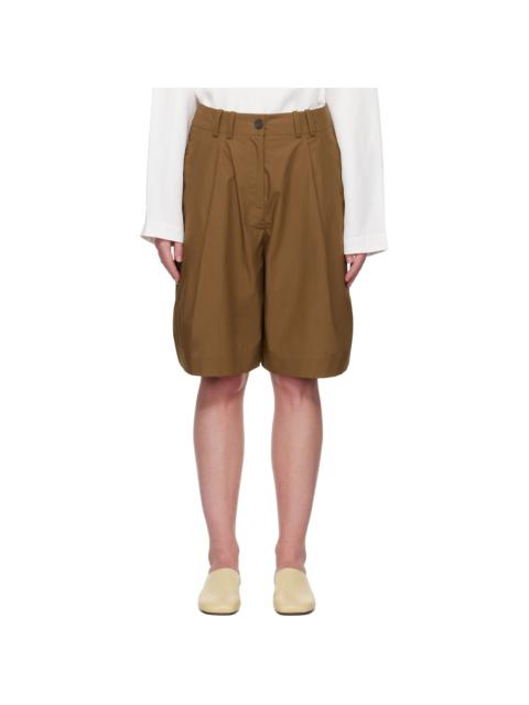 Studio Nicholson Tan Cito Shorts