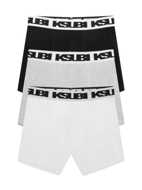 Ksubi ROYALTY BOXER BRIEF 3 PACK MULTI