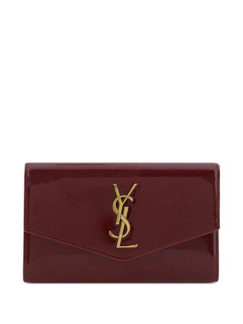 ETRO｜CLUTCHES (Medium Jacquard Pouch with Apples (1H784 Etro MEDIUM JACQUARD POUCH WITH APPLES | REVERSIBLE