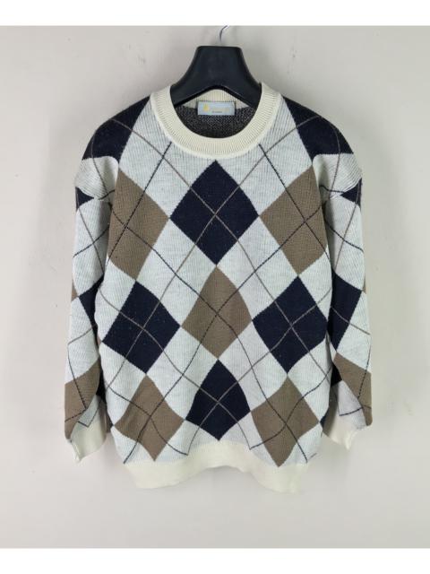 Other Designers Aquascutum - Aquascutum London Wool Knit Sweater Multicolor