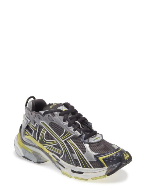BALENCIAGA Balenciaga Runner Sneaker in Dark Grey/Yellow/White at Nordstrom