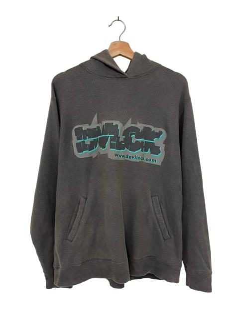 Other Designers Vintage Devilock Spellout Logo Hoodies