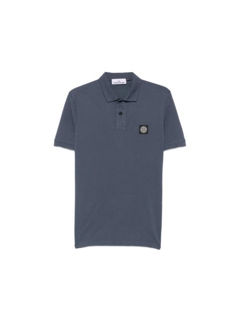 Stone Island Stone Island Blue Polo Shirts Men