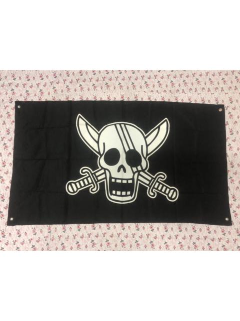 Anime One Piece Red Hair Akagami Shank pirate flag