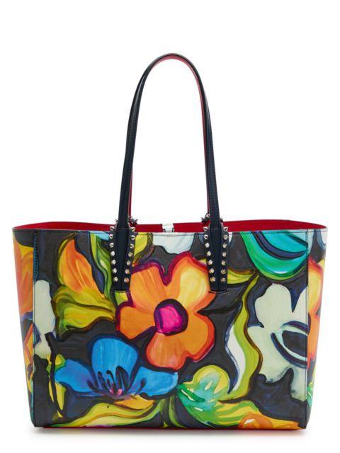Christian Louboutin Christian Louboutin Cabata Floral-print Leather Tote bag