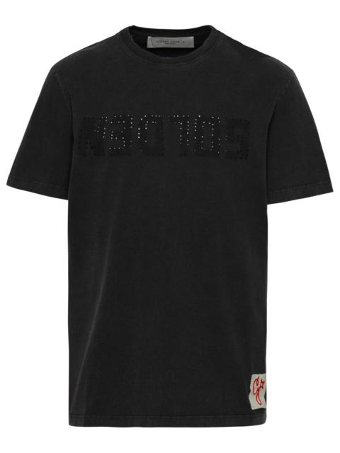 Golden Goose Golden Goose Gray Cotton T-Shirt Men