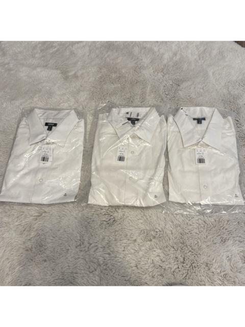 Other Designers Express Slim 1MX White Button Down Dress Shirts (Bundle of 3 - BNWT)